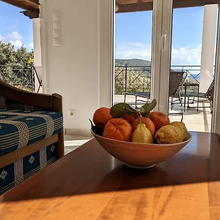 Apartman Familien Apartment 6 Personen Ueberdachte Terrasse Finikounda